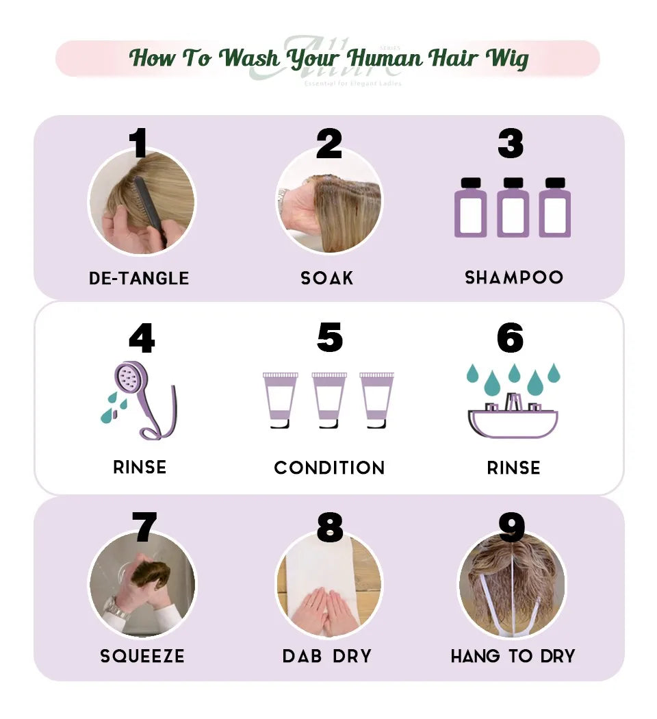 Short Jerry Curly Human Hair Wig with Bangs