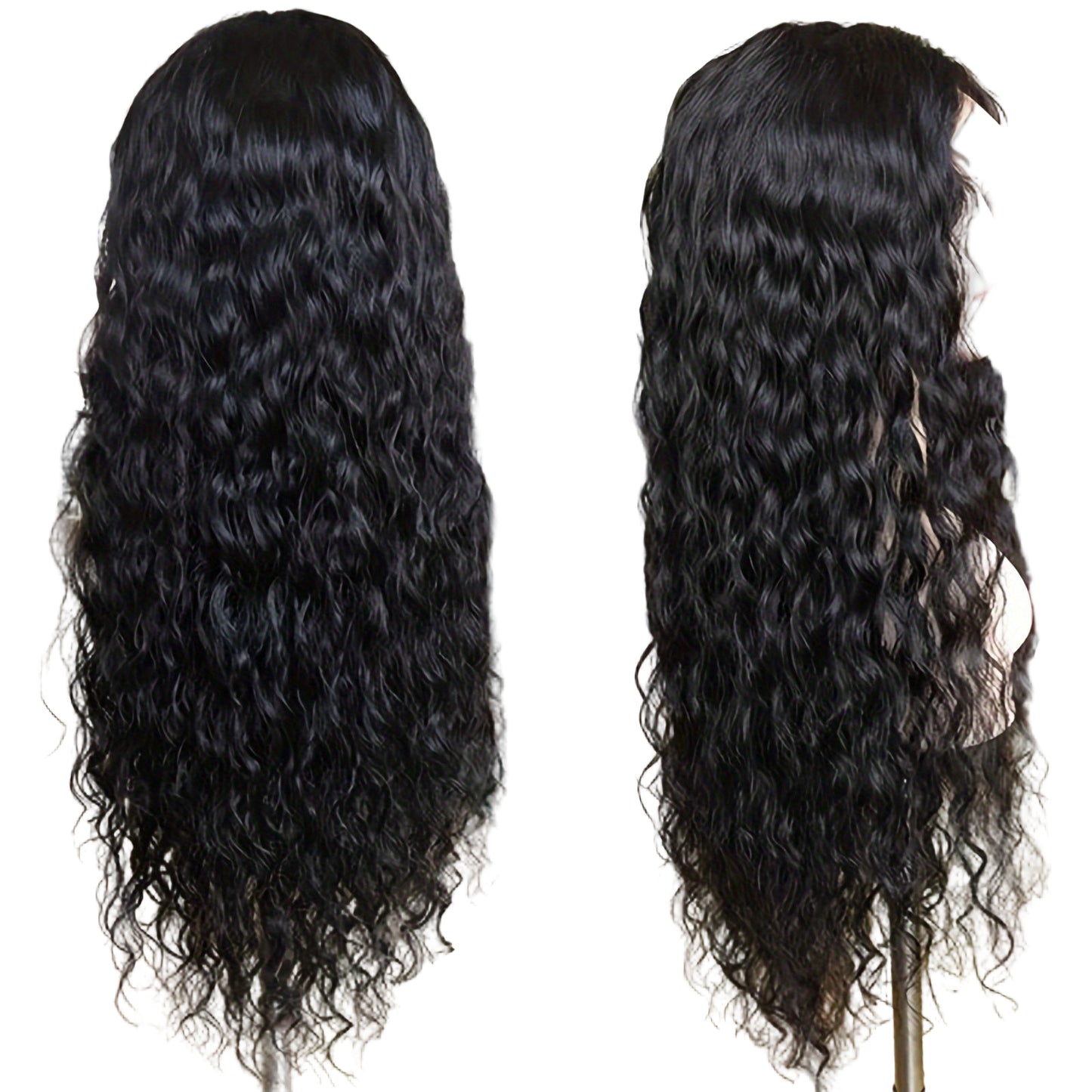 Long Black Loose Curly Synthetic Wig