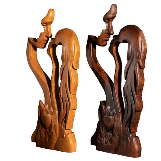 Love Forever Wooden Ornament