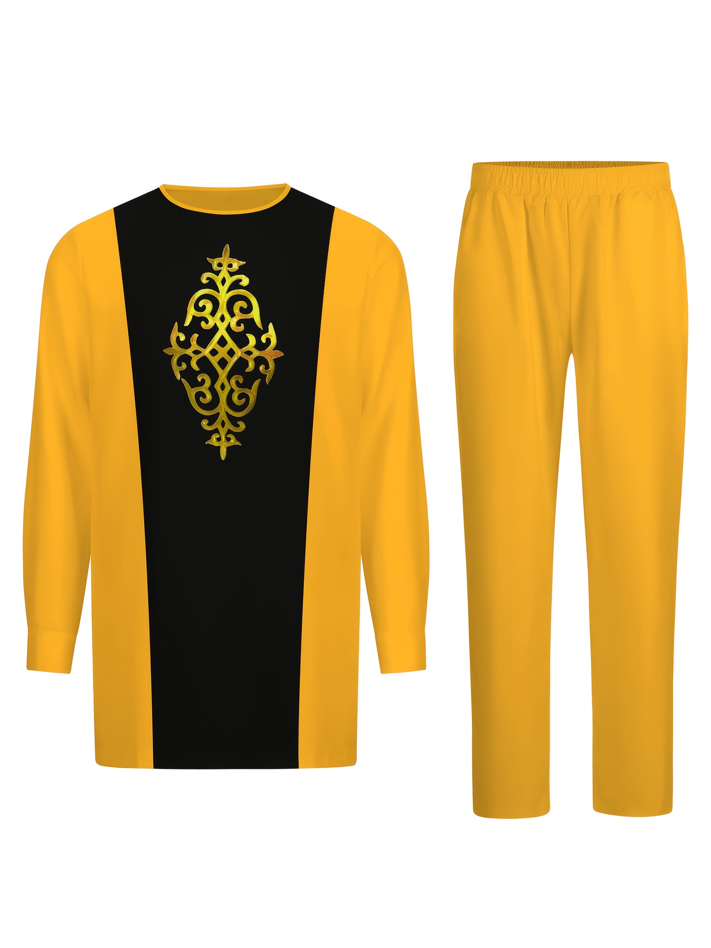 Men's Casual Long-Sleeved Two-piece Suit