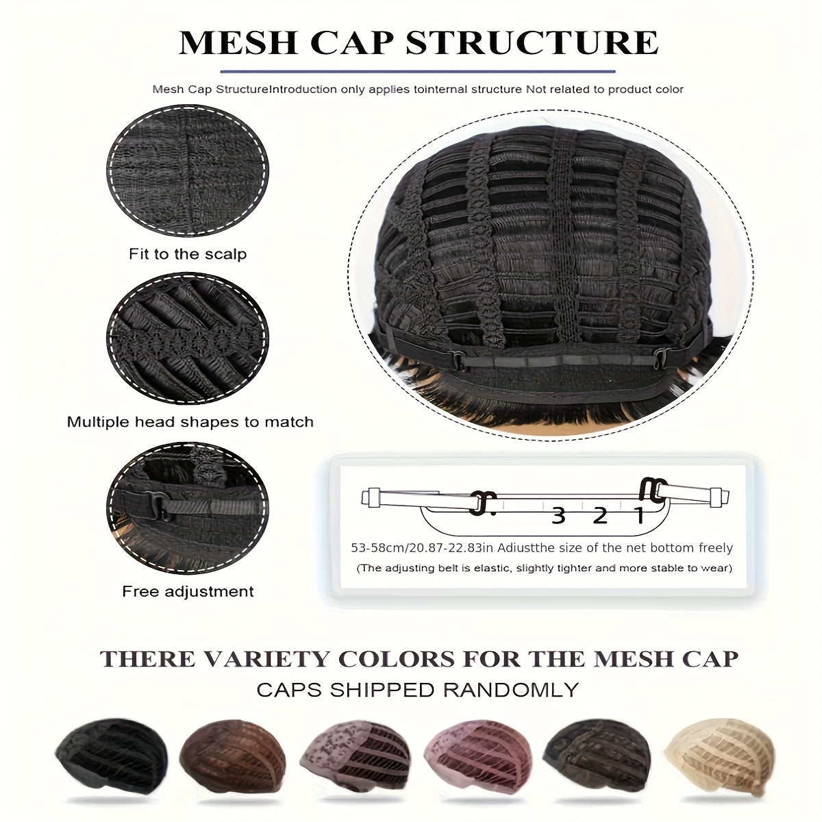 Short Curly Wig with Bangs