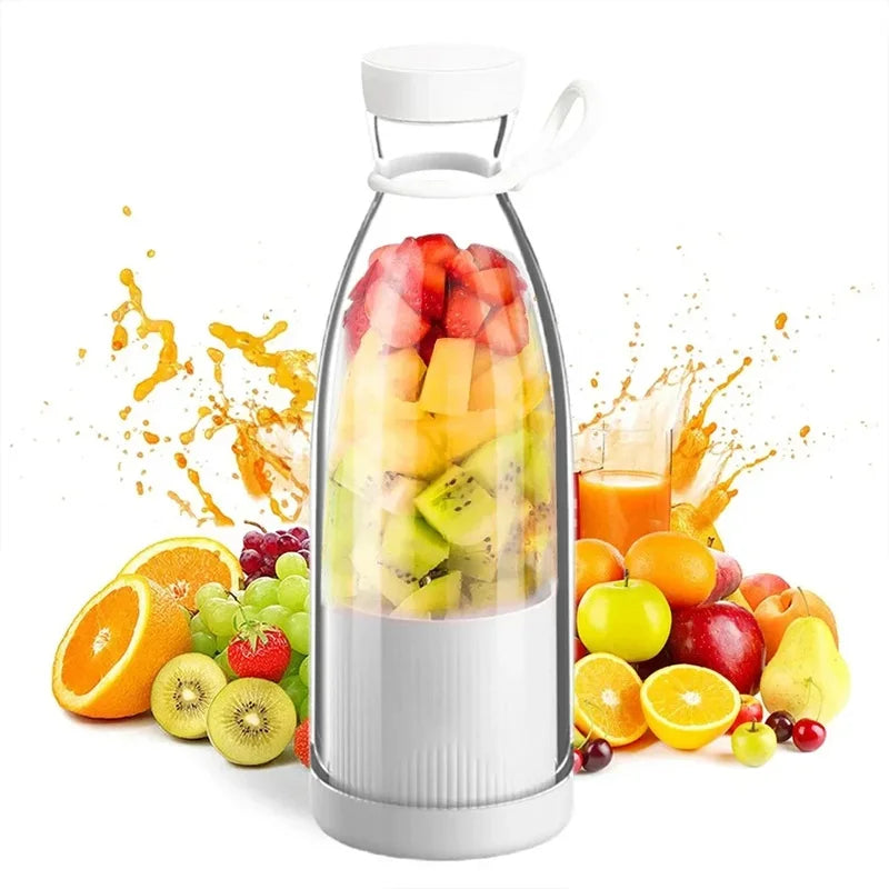 Portable Rechargeable Electric Juicer Blender