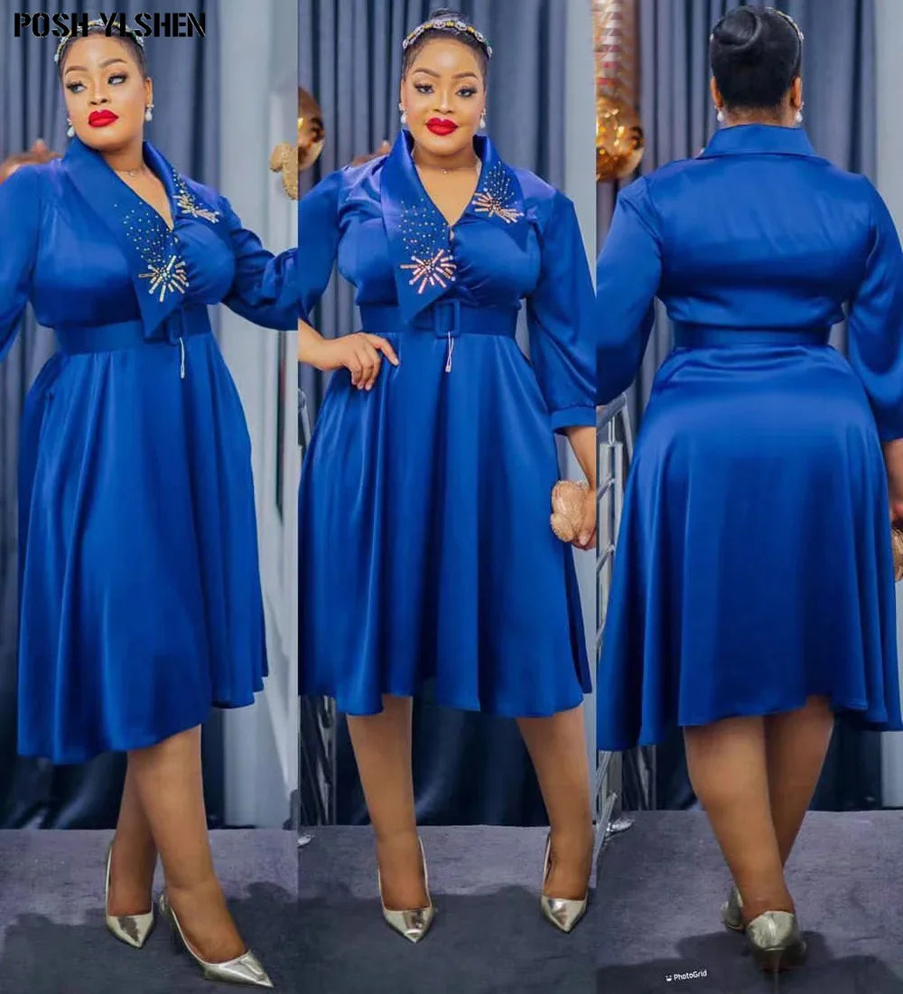 Elegant African Wedding Dress