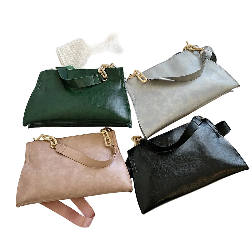 Women's Soft Leather Shoulder Bag