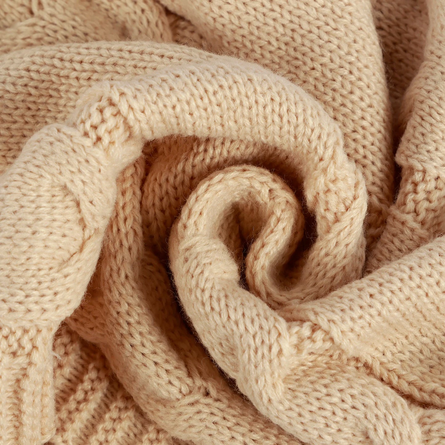 Newborn Baby Knit Swaddle Blanket Wrap Bag