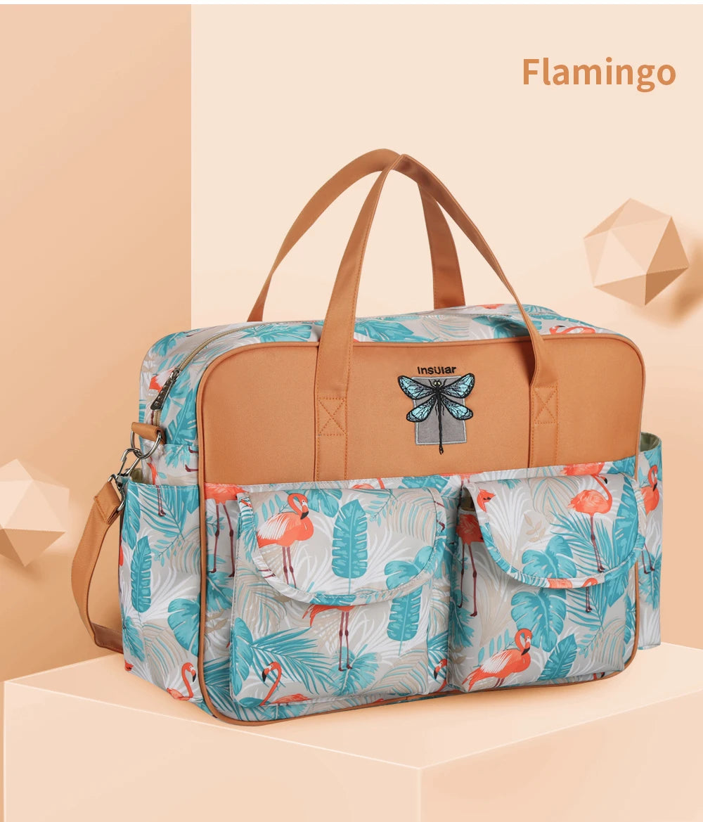Stylish Waterproof Multifunctional Diaper Bag