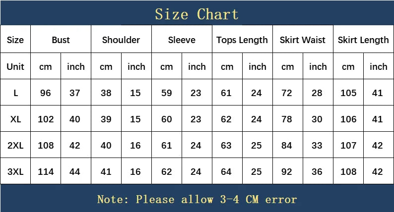 Women 2 PCS Sets Top And Skirt Suits Lenis Party Dresses