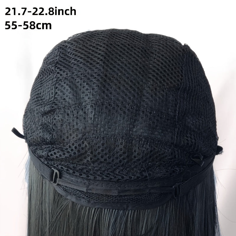 Women's Curly Wave Wig with Bangs