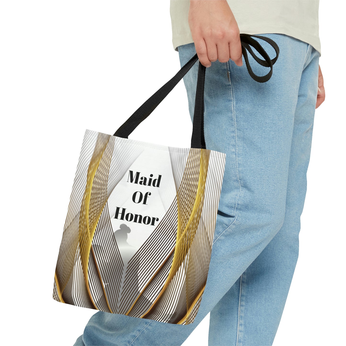 Maid Of Honor Gift Bag | White Tote | Practical Wedding Gift | Bridal Shower Gifts