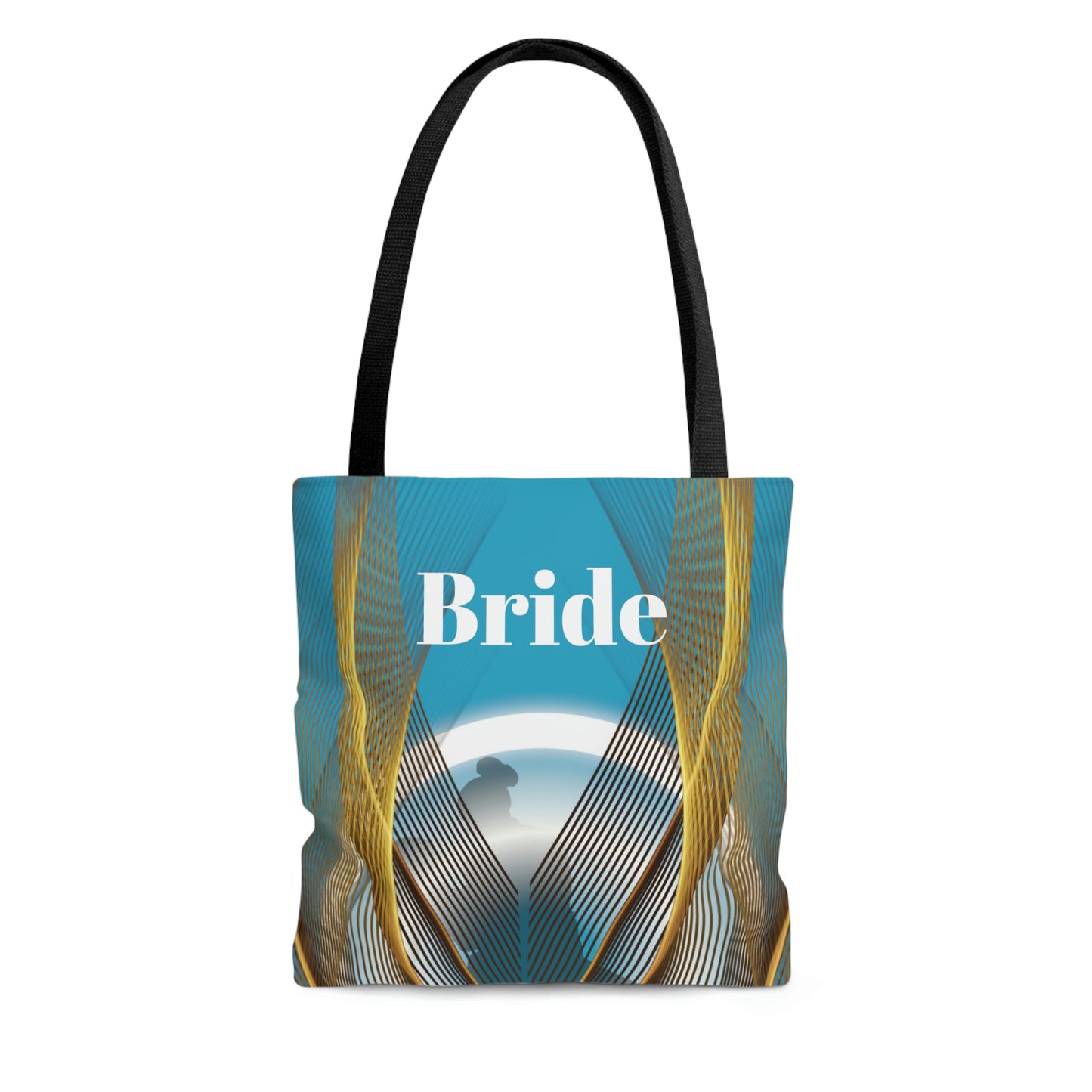 Blue Bridal Tote
