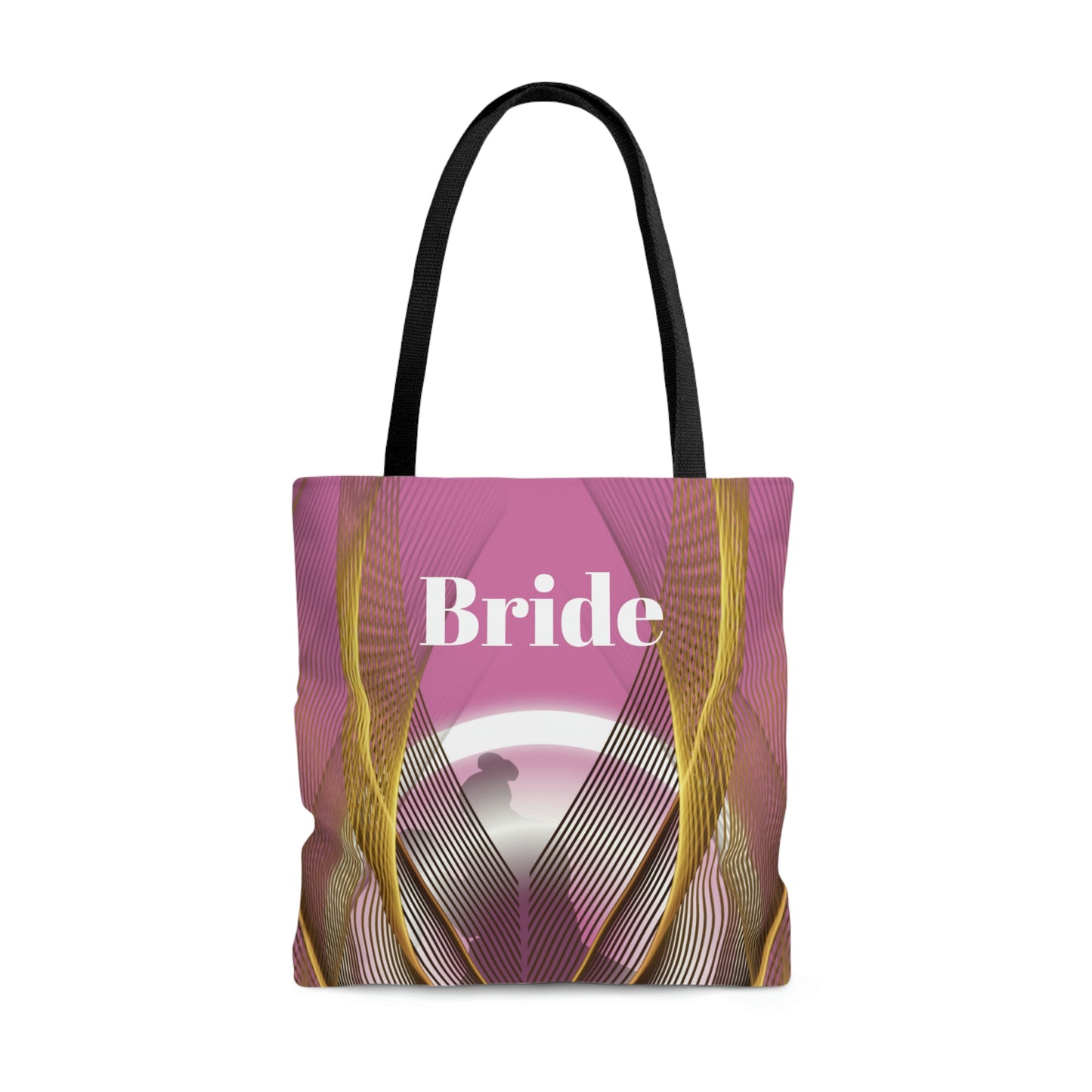 Custom Bride Tote | Pink Women Shoulder Bag | Practical Wedding Gift for Her | Bridal Shower Gift | Women Engagement | Bride to be