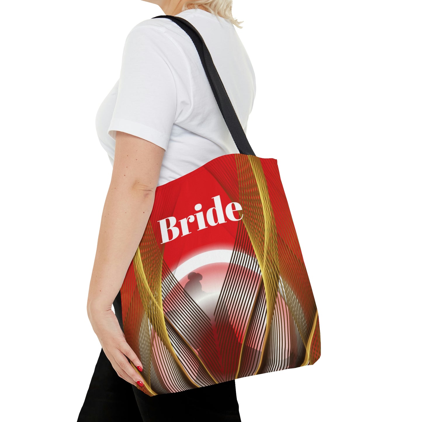 Red Bride Tote | Bridal Shower Gift | Personalized Wedding Bag | Bride to Be | Wedding Gift For Her