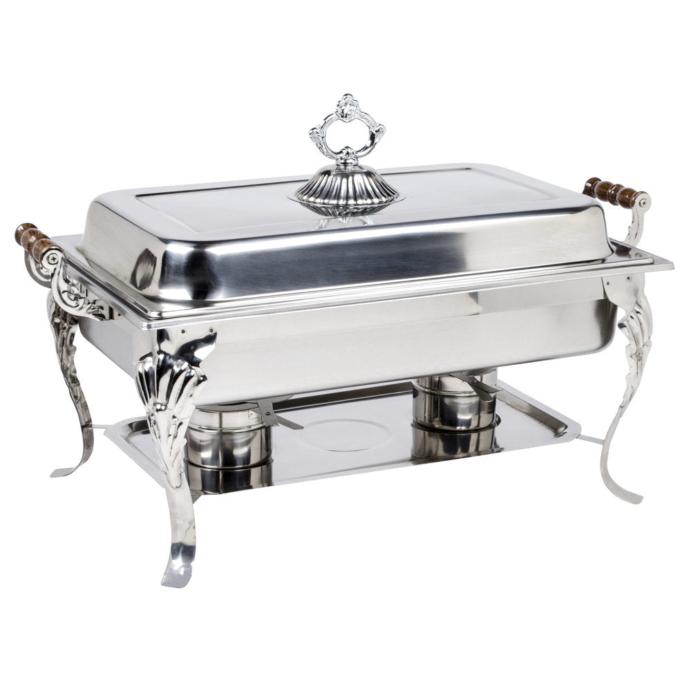 Chafing Dish - Deniza Luxury Scroll Buffet Server 8 QT Party Food Warmer