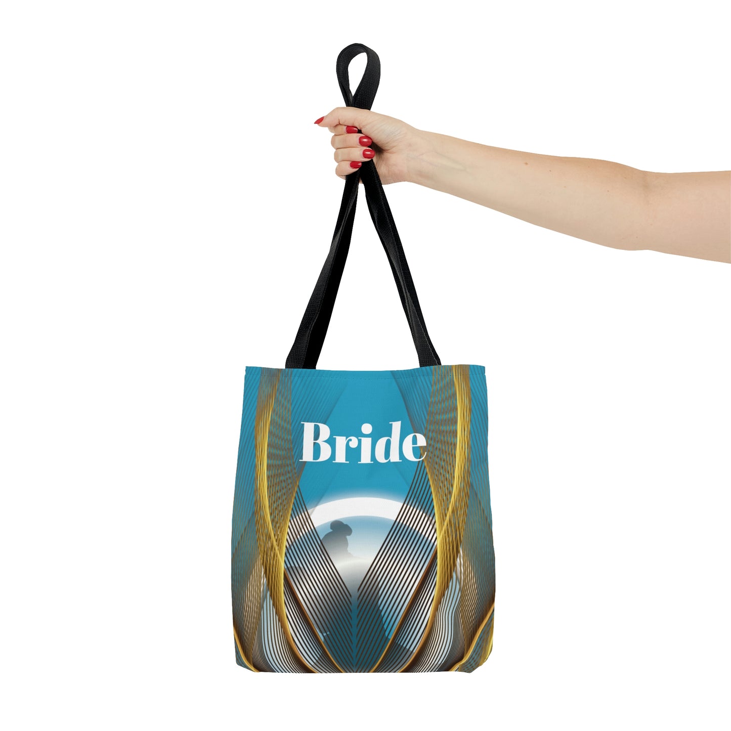 Blue Bridal Tote