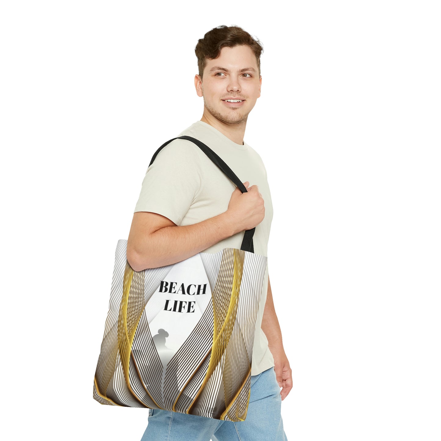 Unisex Tote | Beach Bag | Shopping women handbag | Beach Life | Gift For Her or Him | Vacation Cruise Tote