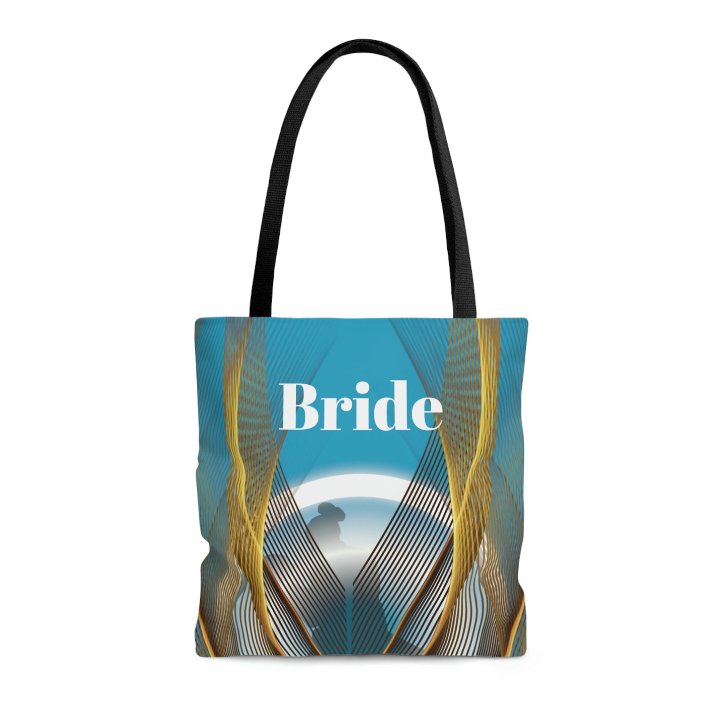 Blue Bridal Tote