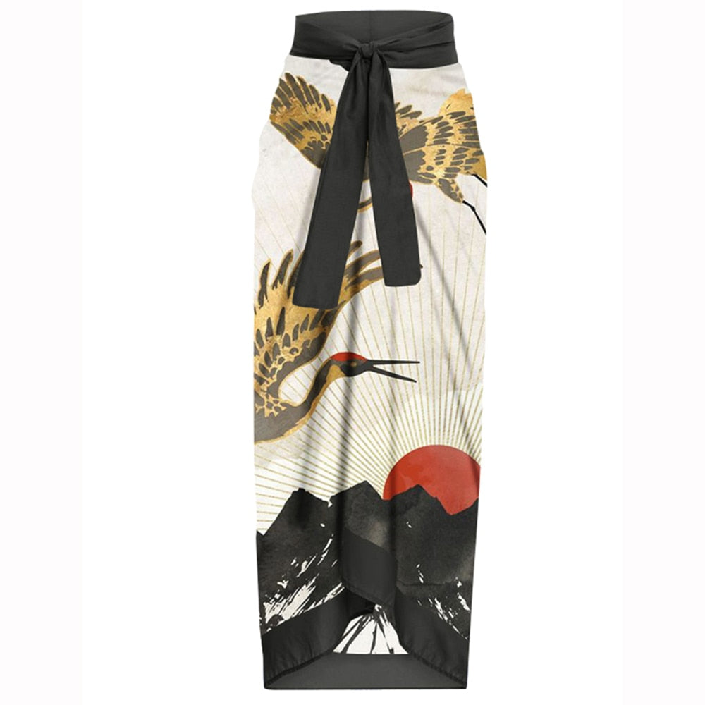 Skinny Square Neck Beachwear Seamless High Waist Cropped Swimsuit