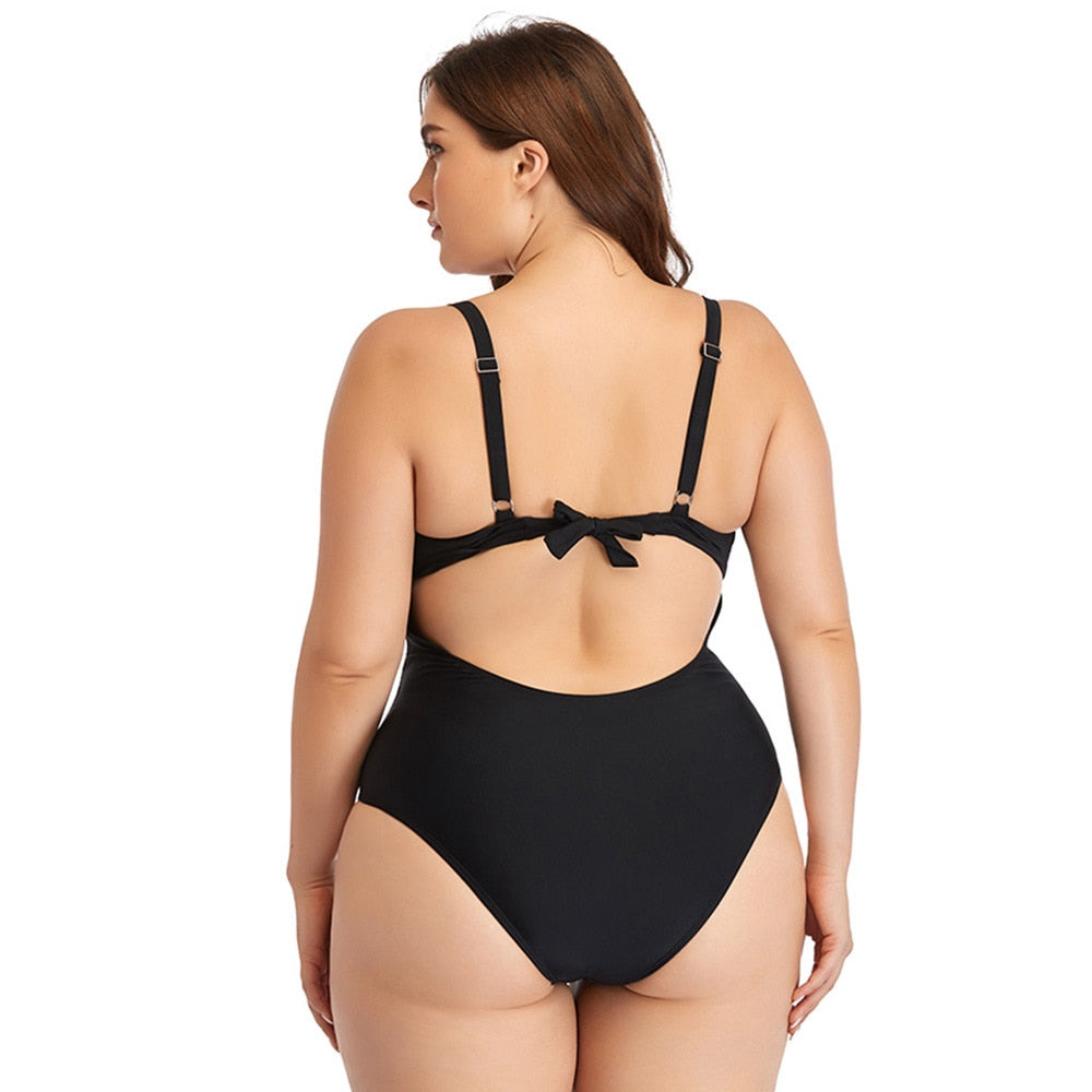 Plus Size Swimsuits Women One Piece Bathing Suit
