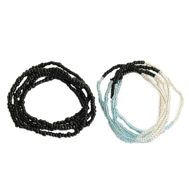 Bohemia Colorful Beads Waist Belly Beach Waistband Bikini Beads Jewelry