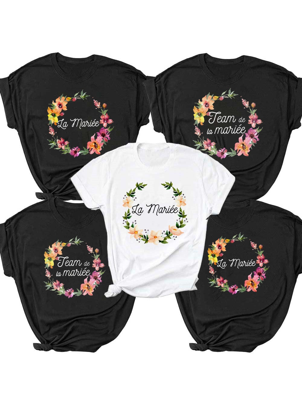 Flower Team Bride To Be  Tops Tees