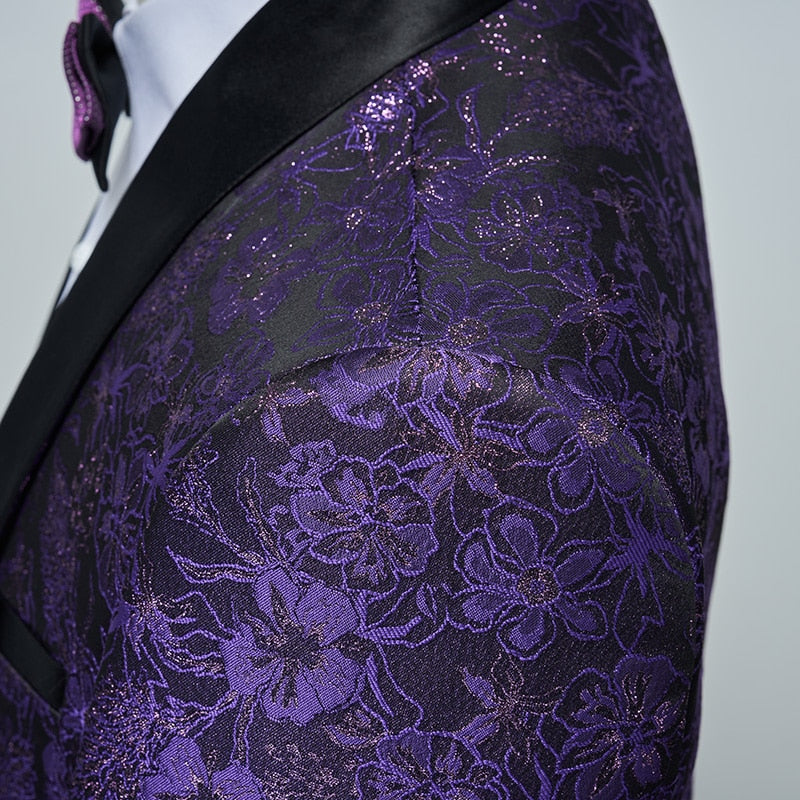 Dylan Brew Collections Blue Men Suits and Wedding Tuxedos-Tuxedos-Top Super Deals-Free Item Online