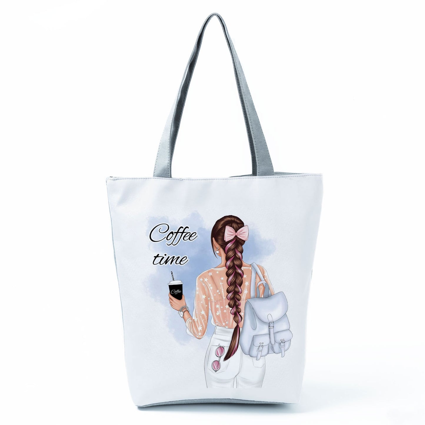 Beautiful Fashion Shoulder Bag Eco Portable Shopping Tote for Women