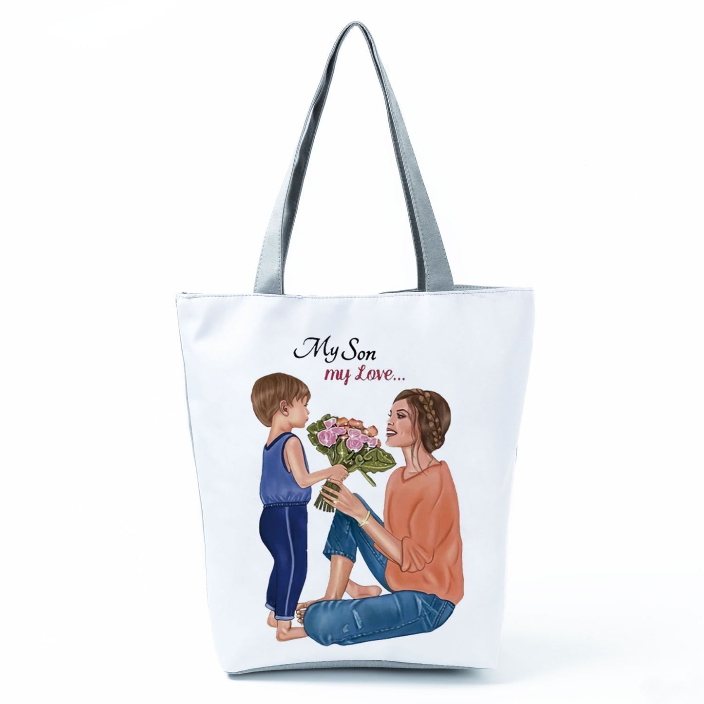 Beautiful Fashion Shoulder Bag Eco Portable Shopping Tote for Women