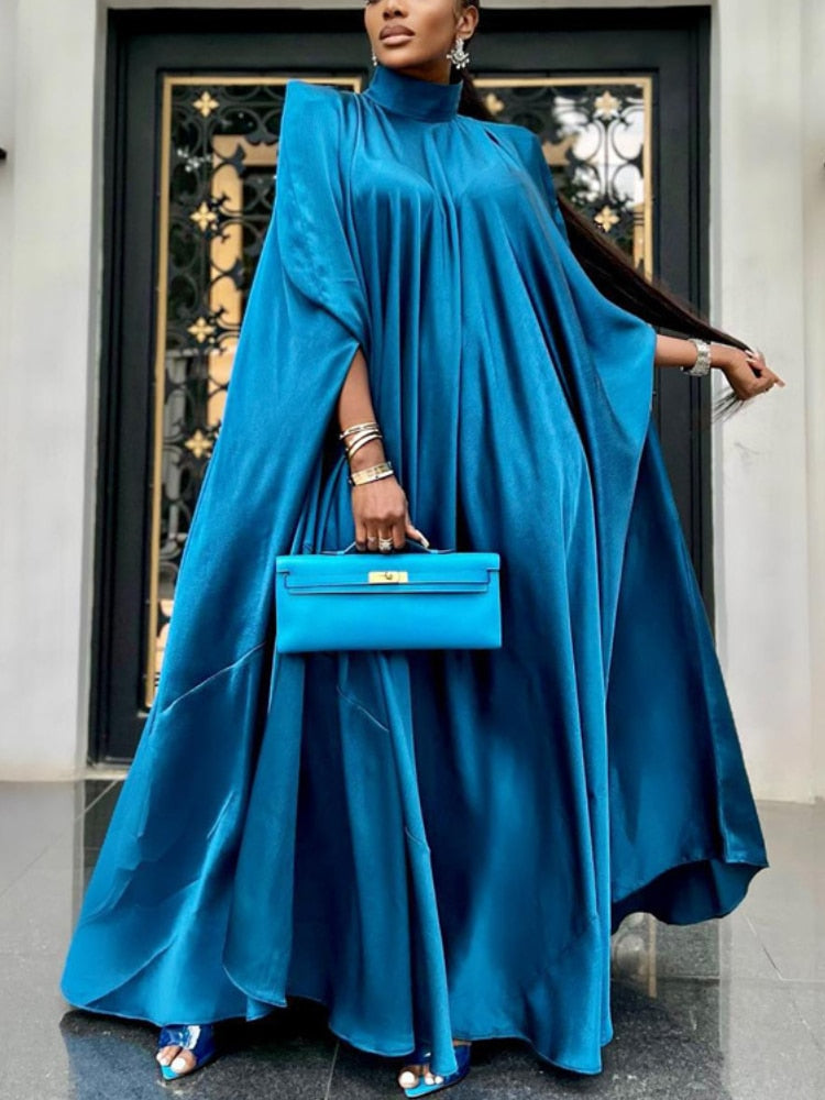 oversized batwing dress Women Oversized Dresses Batwing Sleeve Loose Top Super Deals