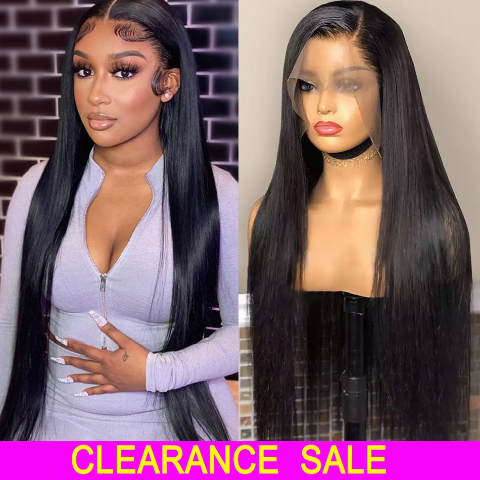 13x4 Straight HD Lace Front Human Hair Wigs