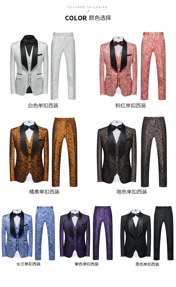 Dylan Brew Collections Mens White Suits and Wedding Tuxedos-Tuxedos-Top Super Deals-Free Item Online