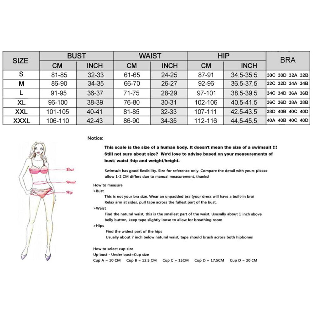 Swimwear Deep V-neck Ruffle Swimsuit Push Up One Piece Swimsuit Beach Wear Backless Monokini