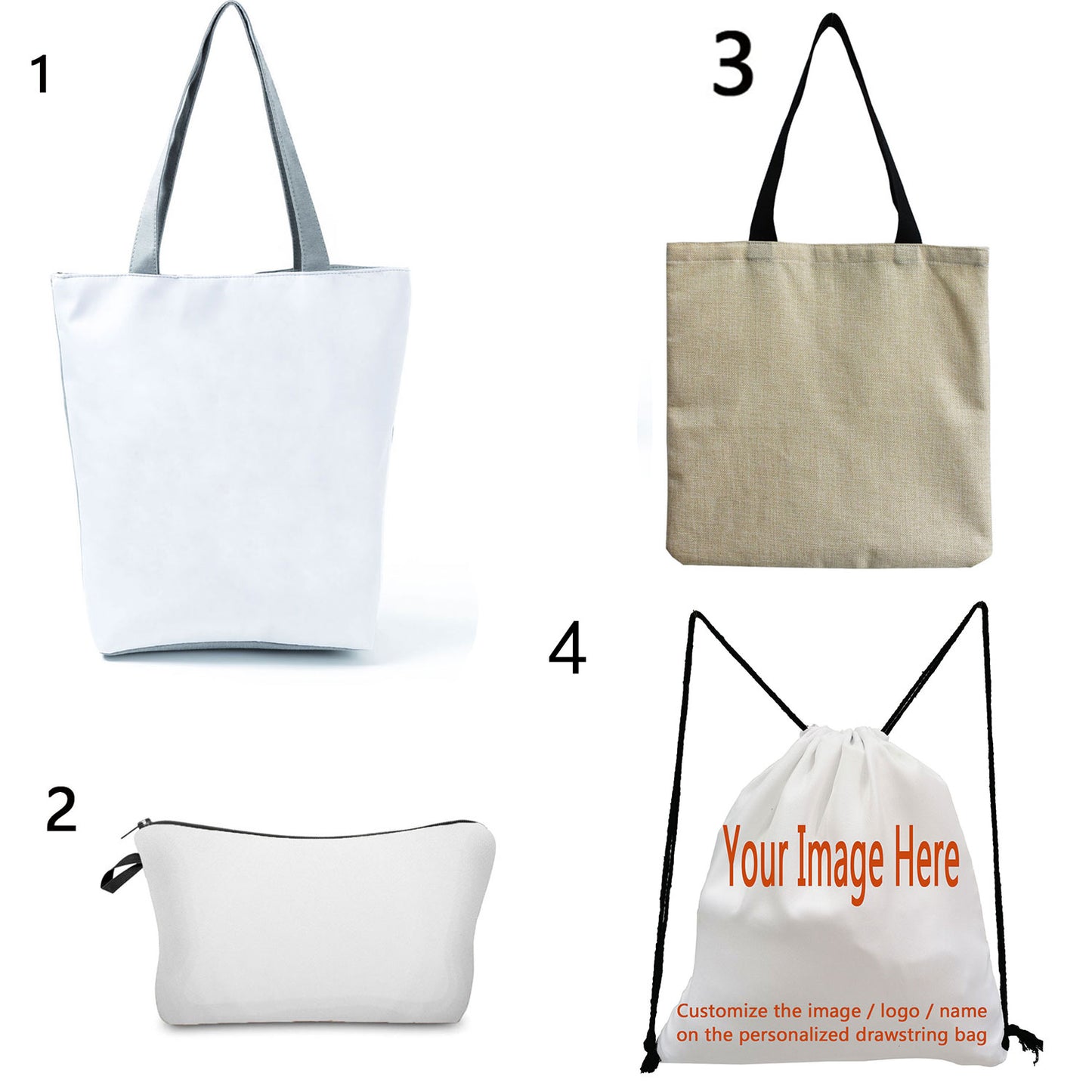 Leopard Printed Shoulder Tote Beach Bag