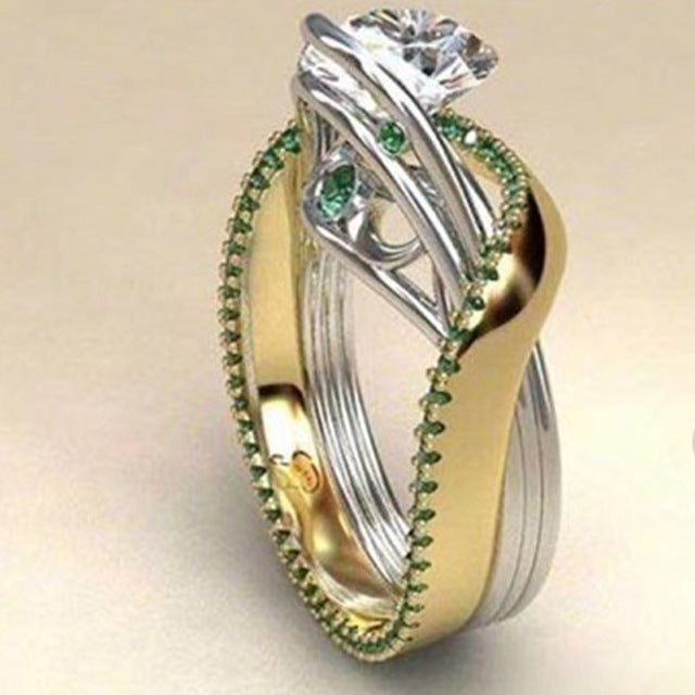 Judy Luxury Women Rings Unique Vintage Wedding Cocktail Rings-wedding and engagement rings-6-04-Free Item Online