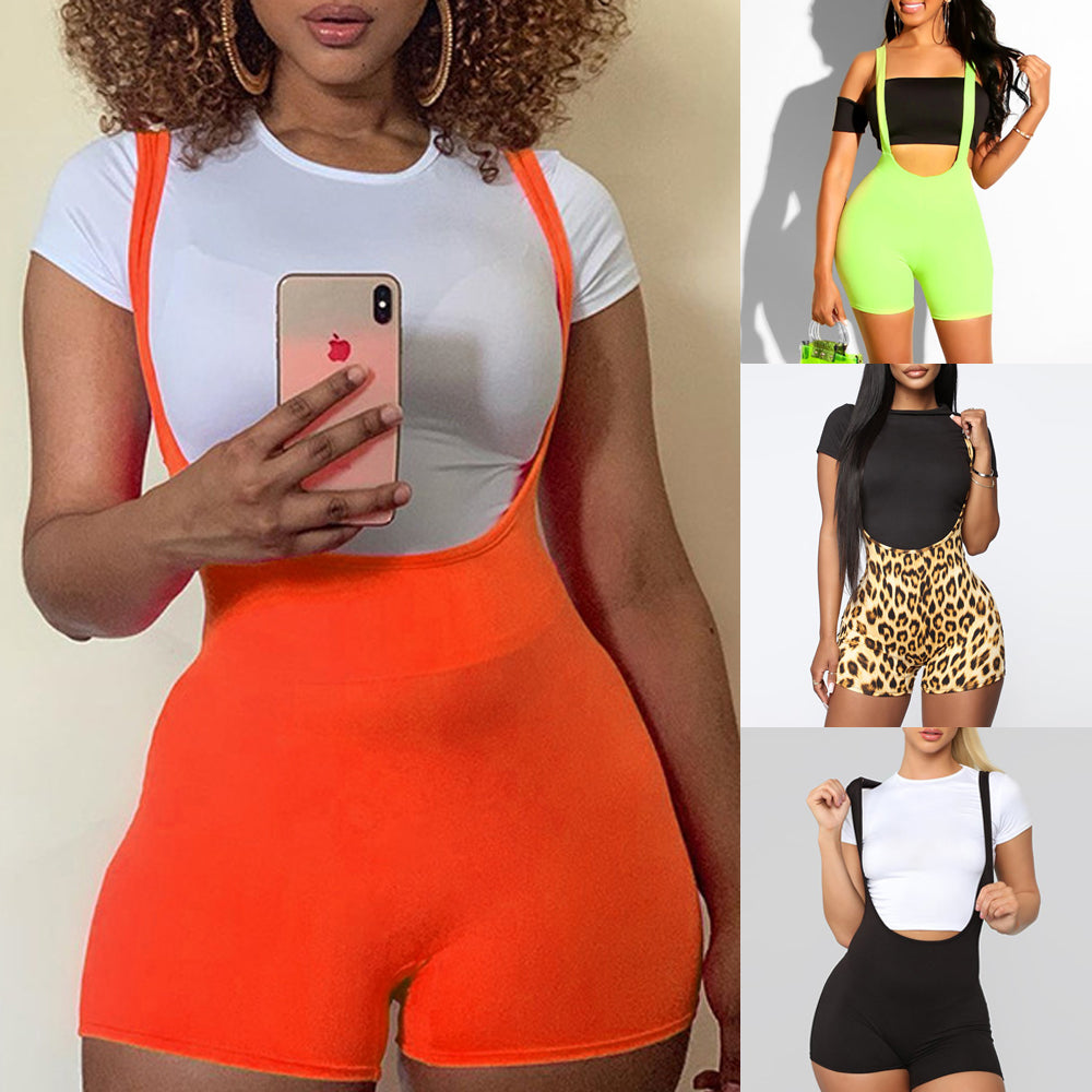 Women Jumpsuit Romper Short Pants Overalls Summer Beach Playsuit Bodycon Clubwear Bodysuit