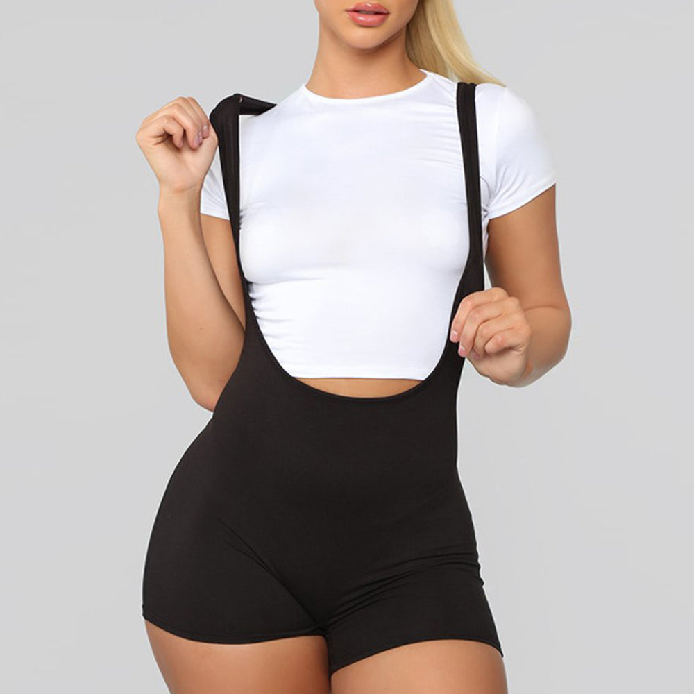 Women Jumpsuit Romper Short Pants Overalls Summer Beach Playsuit Bodycon Clubwear Bodysuit