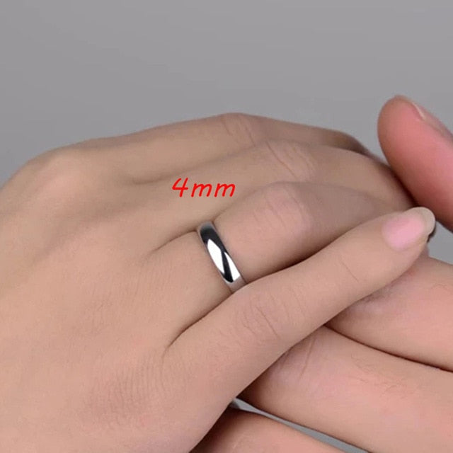 Stainless Steel Couple Rings Gold