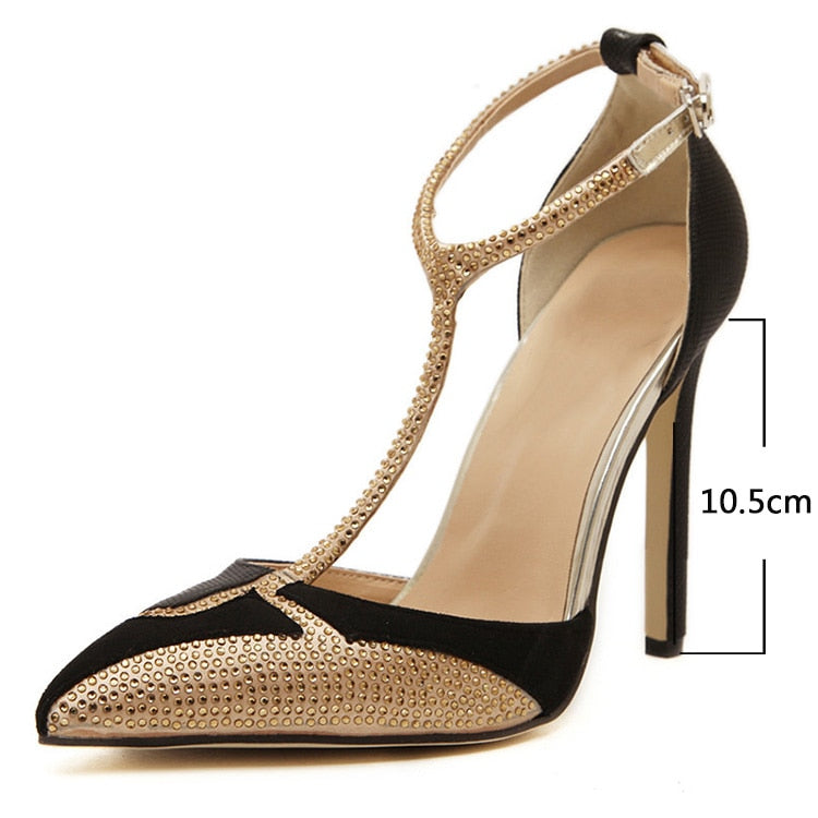 ladies shoes pumps women high heels pointed toe stilettos