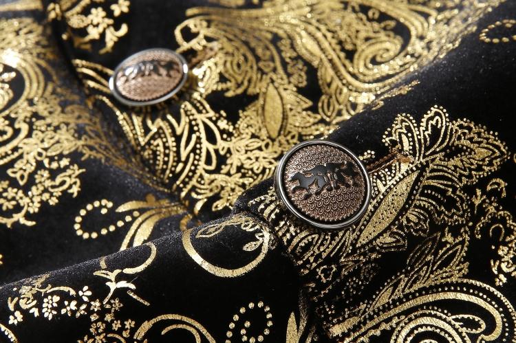 Designer men's slim suit jacket