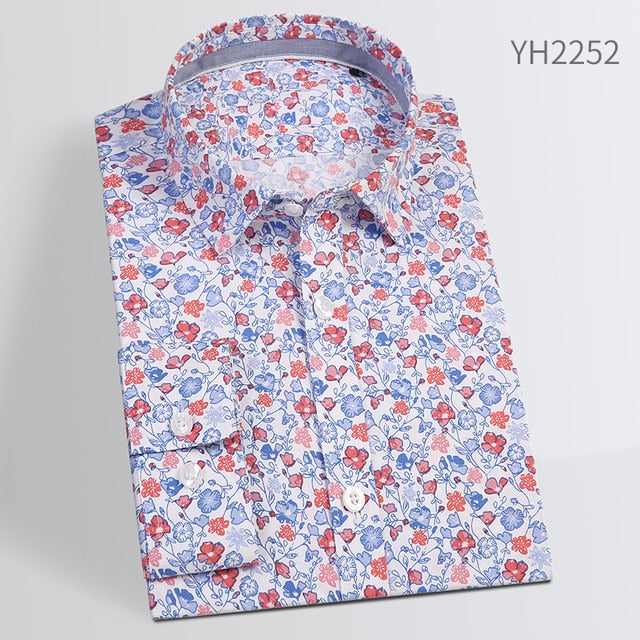 Jenkins Cotton Men Designer Shirt