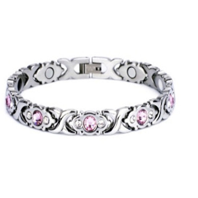 Weight Loss Energy Magnets Jewelry Slimming Bangle Twisted Therapy Bracelet