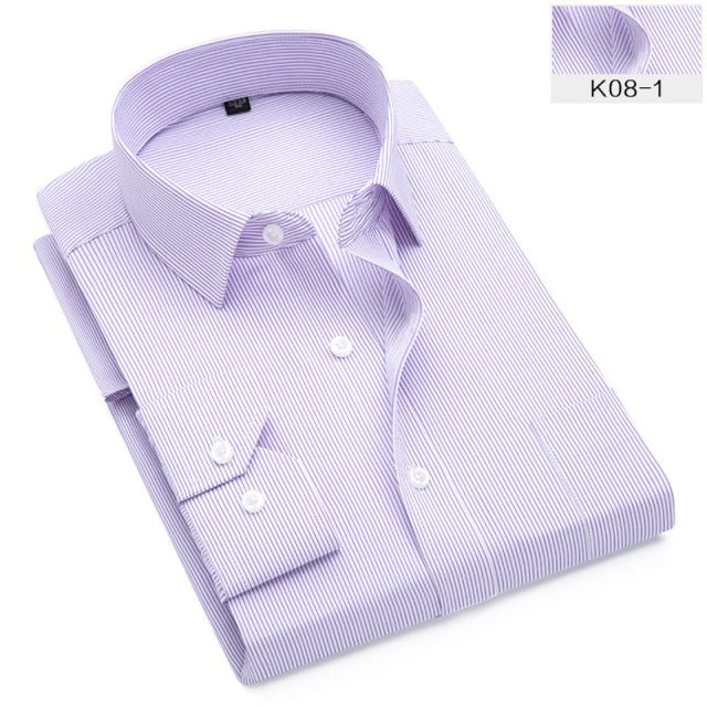 Designer Men Shirt Long Sleeve Casual Shirt Slim Fit Print Shirts