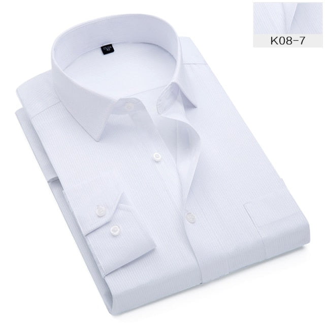 Designer Men Shirt Long Sleeve Casual Shirt Slim Fit Print Shirts