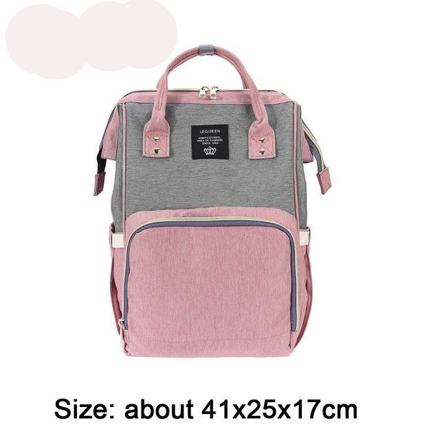 Maternity Nappy Diaper Bag Baby Travel Backpack Nursing Bag-baby diaper bag-228831.01-Free Item Online
