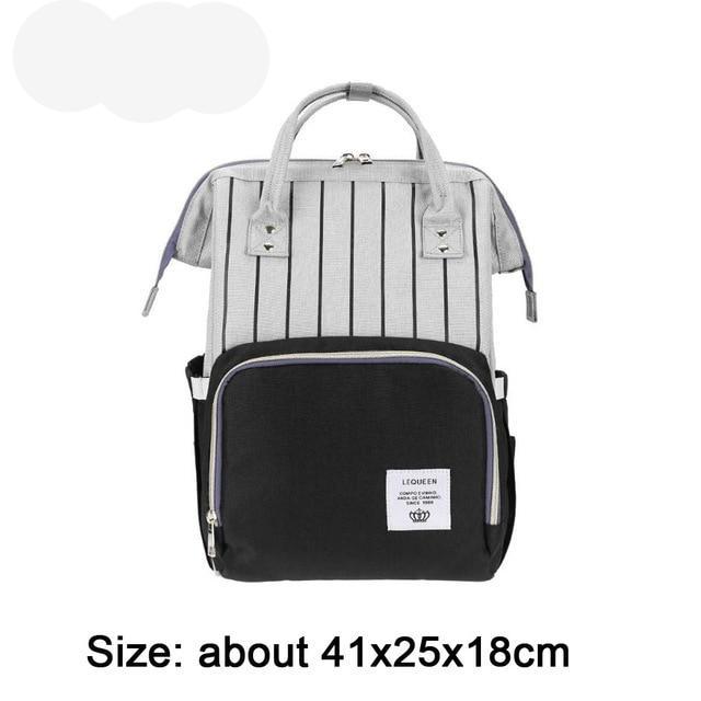 Maternity Nappy Diaper Bag Baby Travel Backpack Nursing Bag-baby diaper bag-228798.03-Free Item Online