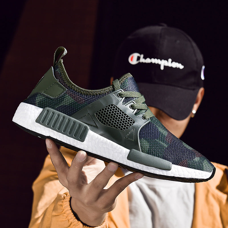 Bondonie Men's Camouflage Breathable Fashion Sneakers-Men Shoes-Free Item Online