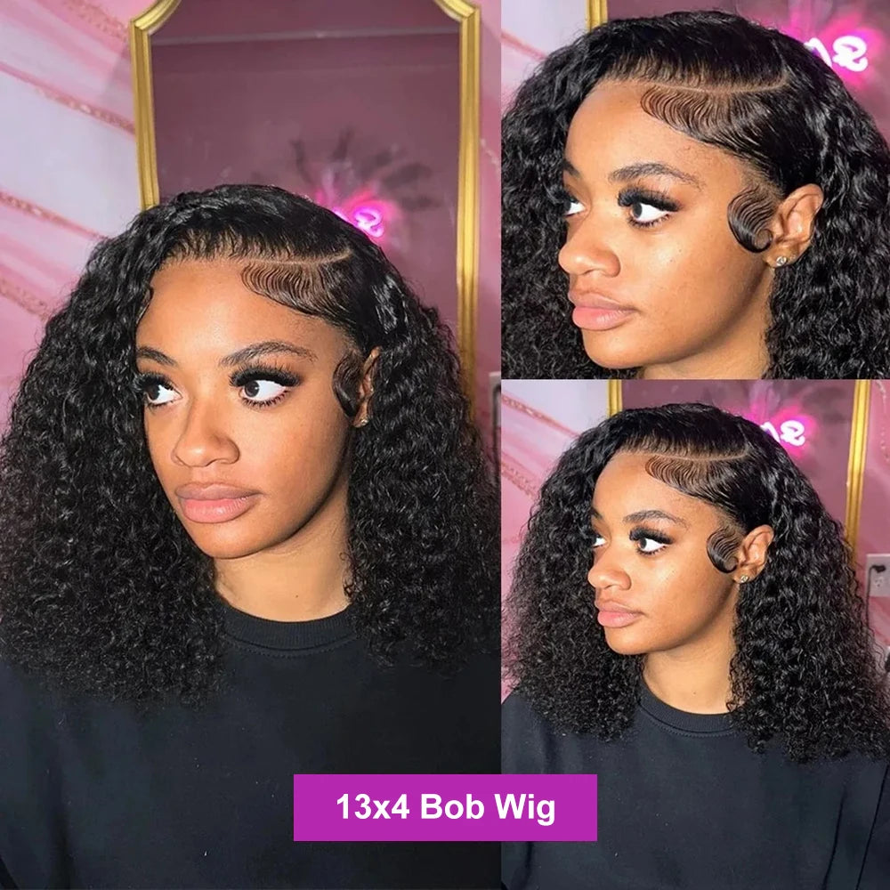 Deep Wave Lace Frontal Wigs for Women