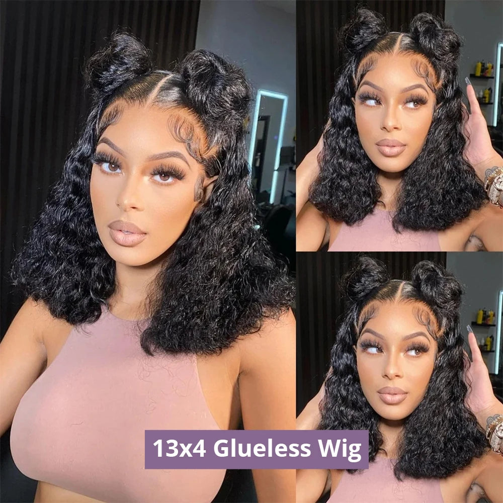 Deep Wave Lace Frontal Wigs for Women