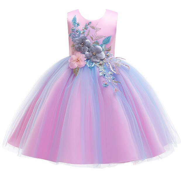 Fashion New Baby Girl Dress Girls  3-10 Age