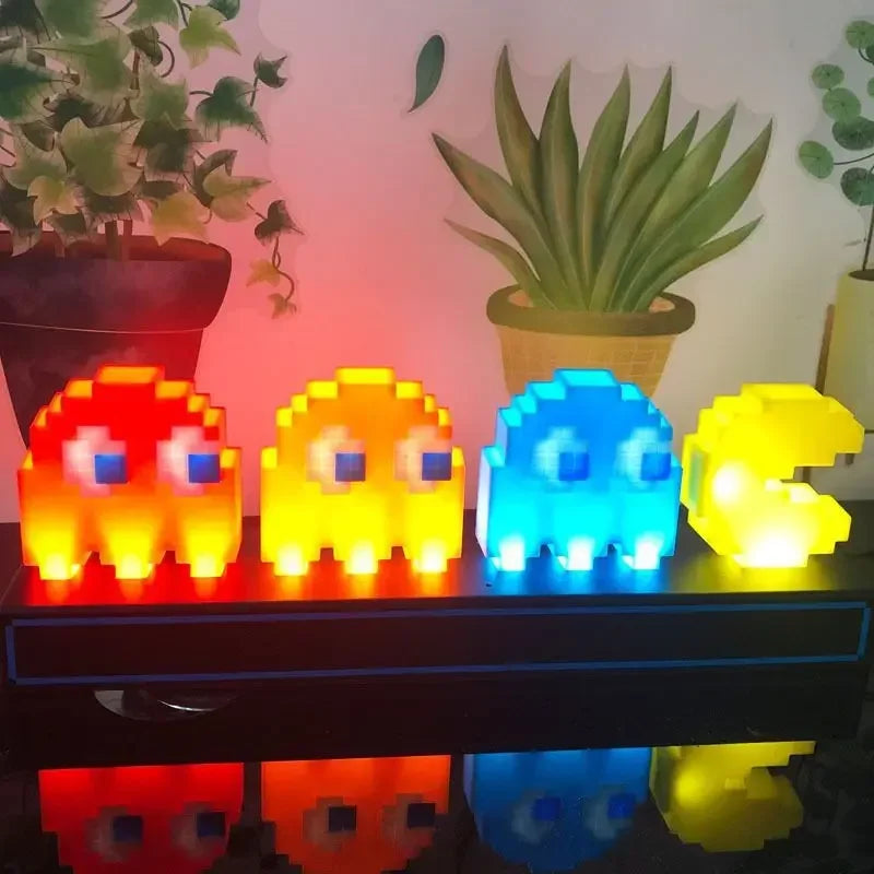 Colorful 3D Pixel LED Night Light