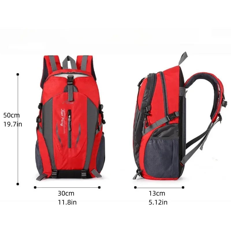 Portable Outdoor Mountaineering Bag Large Capacity Travel Bag Waterproof Men's and Women's Backpack Lightweight Travel Backpack